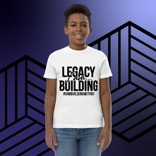 I am Legacy Building Affirmation Tee (Youth) - Building with BJ